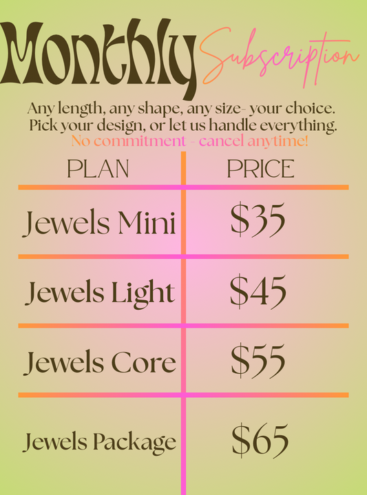 Jewel's Monthly Nail Subscription Box